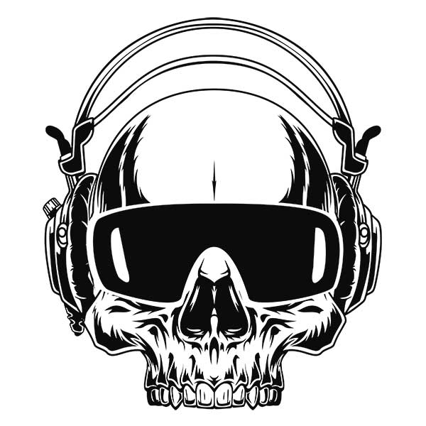 Kenny Aronoff skull icon