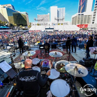 Kenny Aronoff and Jim Irsay Collection tour Las Vegas