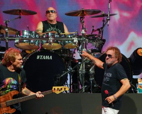 Kenny Aronoff with Sammy Hagar and Michael Anthony